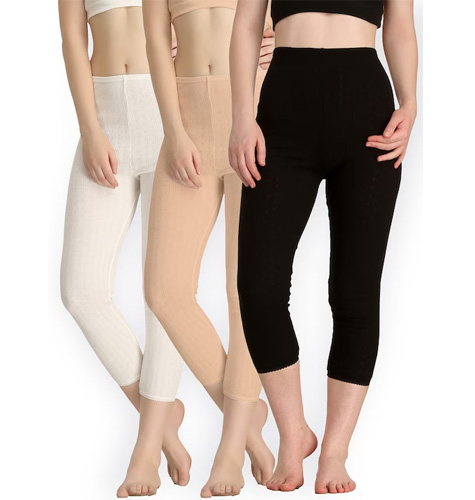 Women Pack of 3 Thermal Bottoms